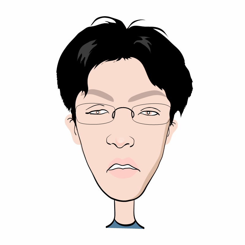 理发前